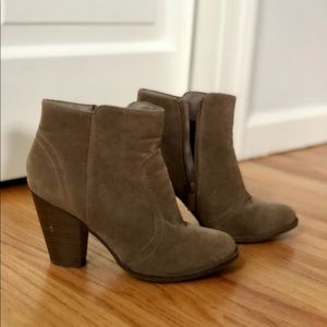 Faux Suede Booties